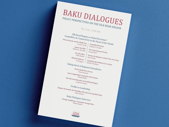 ADA Universitetinin nəzdində fəaliyyət göstərən İnkişaf və Diplomatiya İnstitutunun ingilisdilli rüblük nəşri olan “Bakı Dialoqları” (“Baku Dialogues”) jurnalı Xeber basligi